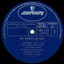 Load image into Gallery viewer, Eric Dolphy - Last Date (LP Record / Used)
