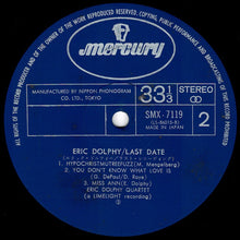 Load image into Gallery viewer, Eric Dolphy - Last Date (LP Record / Used)
