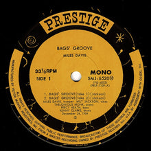 画像をギャラリービューアに読み込む, Miles Davis - Bags Groove (LP Record / Used)
