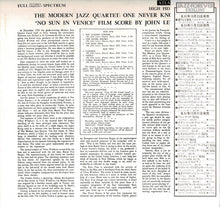 画像をギャラリービューアに読み込む, Modern Jazz Quartet - No Sun In Venice (LP Record / Used)
