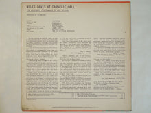 画像をギャラリービューアに読み込む, Miles Davis - Miles Davis At Carnegie Hall (LP-Vinyl Record/Used)
