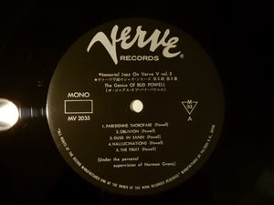 Bud Powell The Genius Of Bud Powell Verve Records MV 2035