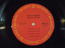 画像をギャラリービューアに読み込む, Weather Report - Night Passage (LP-Vinyl Record/Used)
