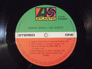 Lee Konitz - Worth While Konitz (LP-Vinyl Record/Used)
