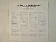 画像をギャラリービューアに読み込む, Miles Davis Quintet - &#39;Round About Midnight (LP-Vinyl Record/Used)
