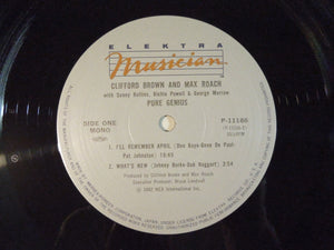 Clifford Brown, Max Roach - Pure Genius (Volume One) (LP-Vinyl Record/Used)
