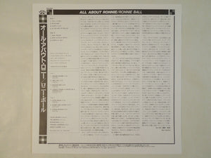 Ronnie Ball - All About Ronnie (LP-Vinyl Record/Used)