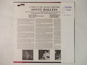 Sonny Rollins A Night At The “Village Vanguard” Blue Note BST-81581