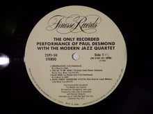 画像をギャラリービューアに読み込む, Paul Desmond With The Modern Jazz Quartet The Only Recorded Performance Of Paul Desmond With The Modern Jazz Quartet Finesse Records 25PJ-50
