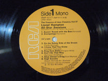 画像をギャラリービューアに読み込む, Lionel Hampton - Lionel Hampton All-Star Sessions (LP-Vinyl Record/Used)
