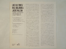 画像をギャラリービューアに読み込む, Mal Waldron, Jackie McLean - Like Old Times (LP-Vinyl Record/Used)
