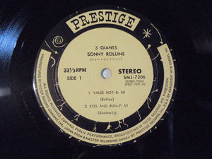 Sonny Rollins - 3 Giants! (LP-Vinyl Record/Used)