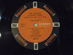 Ray Charles - Genius + Soul = Jazz (LP-Vinyl Record/Used)