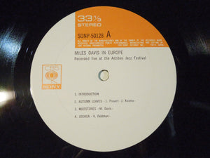 Miles Davis - Miles Davis In Europe (LP-Vinyl Record/Used)