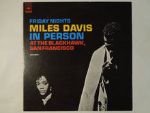 Load image into Gallery viewer, Miles Davis - In Person, Friday Night At The Blackhawk, San Francisco, Volume I (LP-Vinyl Record/Used)
