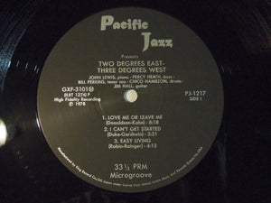 John Lewis - Grand Encounter: 2 Degrees East - 3 Degrees West (LP-Vinyl Record/Used)