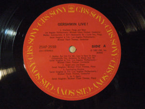 Michael Tilson Thomas, Sarah Vaughan - Gershwin Live! (LP-Vinyl Record/Used)
