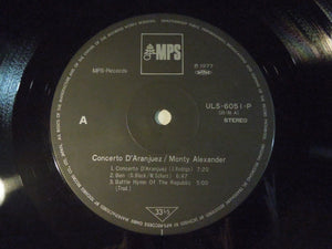 Monty Alexander - Concerto D'Aranjuez (LP-Vinyl Record/Used)