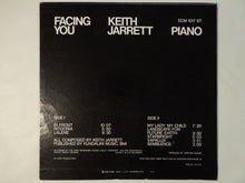 画像をギャラリービューアに読み込む, Keith Jarrett - Facing You (LP-Vinyl Record/Used)
