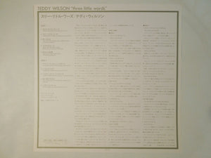 Teddy Wilson - Three Little Words (LP-Vinyl Record/Used)
