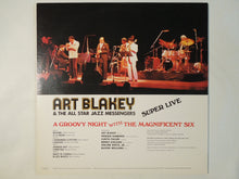 Laden Sie das Bild in den Galerie-Viewer, Art Blakey - Super Live (2LP-Vinyl Record/Used)
