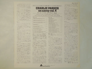 Charlie Parker - Charlie Parker On Savoy Vol.4 (LP-Vinyl Record/Used)