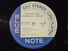画像をギャラリービューアに読み込む, Cannonball Adderley - Somethin&#39; Else (LP-Vinyl Record/Used)
