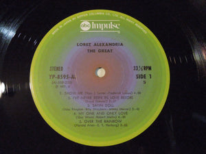 Lorez Alexandria - Alexandria The Great (Gatefold LP-Vinyl Record/Used)