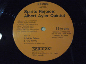 Albert Ayler - Spirits Rejoice (LP-Vinyl Record/Used)