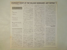 Load image into Gallery viewer, Art Pepper - Friday Night At The Village Vanguard (LP-Vinyl Record/Used)
