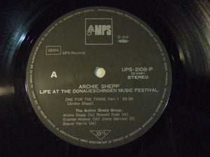 Archie Shepp - Life At The Donaueschingen Music Festival (LP-Vinyl Record/Used)