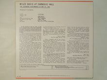 Load image into Gallery viewer, Miles Davis - Miles Davis At Carnegie Hall (LP-Vinyl Record/Used)
