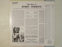 Load image into Gallery viewer, Bobby Timmons - This Here Is Bobby Timmons (LP-Vinyl Record/Used)
