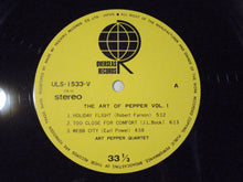 Load image into Gallery viewer, Art Pepper - The Art Of Pepper Vol. 1 (LP-Vinyl Record/Used)
