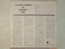 画像をギャラリービューアに読み込む, Charlie Parker - In Sweden 1950 (LP-Vinyl Record/Used)
