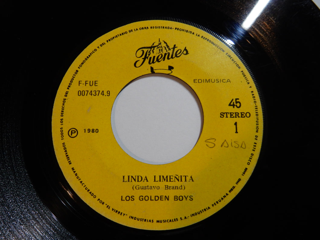 Los Golden Boys - Linda Limeñita / La Carta Nº 3 (7inch-Vinyl Record/Used)