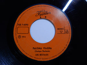 Los Bestiales - Paloma Viajera / La Mula Baya (7inch-Vinyl Record/Used)