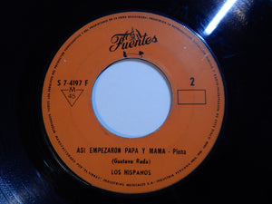 Los Hispanos - Mala Suerte / Asi Empezaron Papá y Mamá (7inch-Vinyl Record/Used)