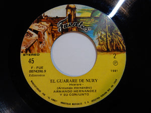Armando Hernandez Y Su Conjunto - Celos De Amor / El Guarare De Nury (7inch-Vinyl Record/Used)