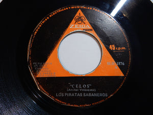Los Piratas Sabaneros - Celos / Besos Inolvidables (7inch-Vinyl Record/Used)