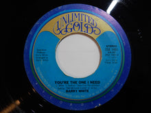 Laden Sie das Bild in den Galerie-Viewer, Barry White - Any Fool Could See (You Were Meant For Me) / You&#39;re The One I Need (7inch-Vinyl Record/Used)
