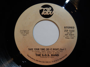 S.O.S. Band - Take Your Time (Do It Right) Part 1 / Part 2 (7inch-Vinyl Record/Used)