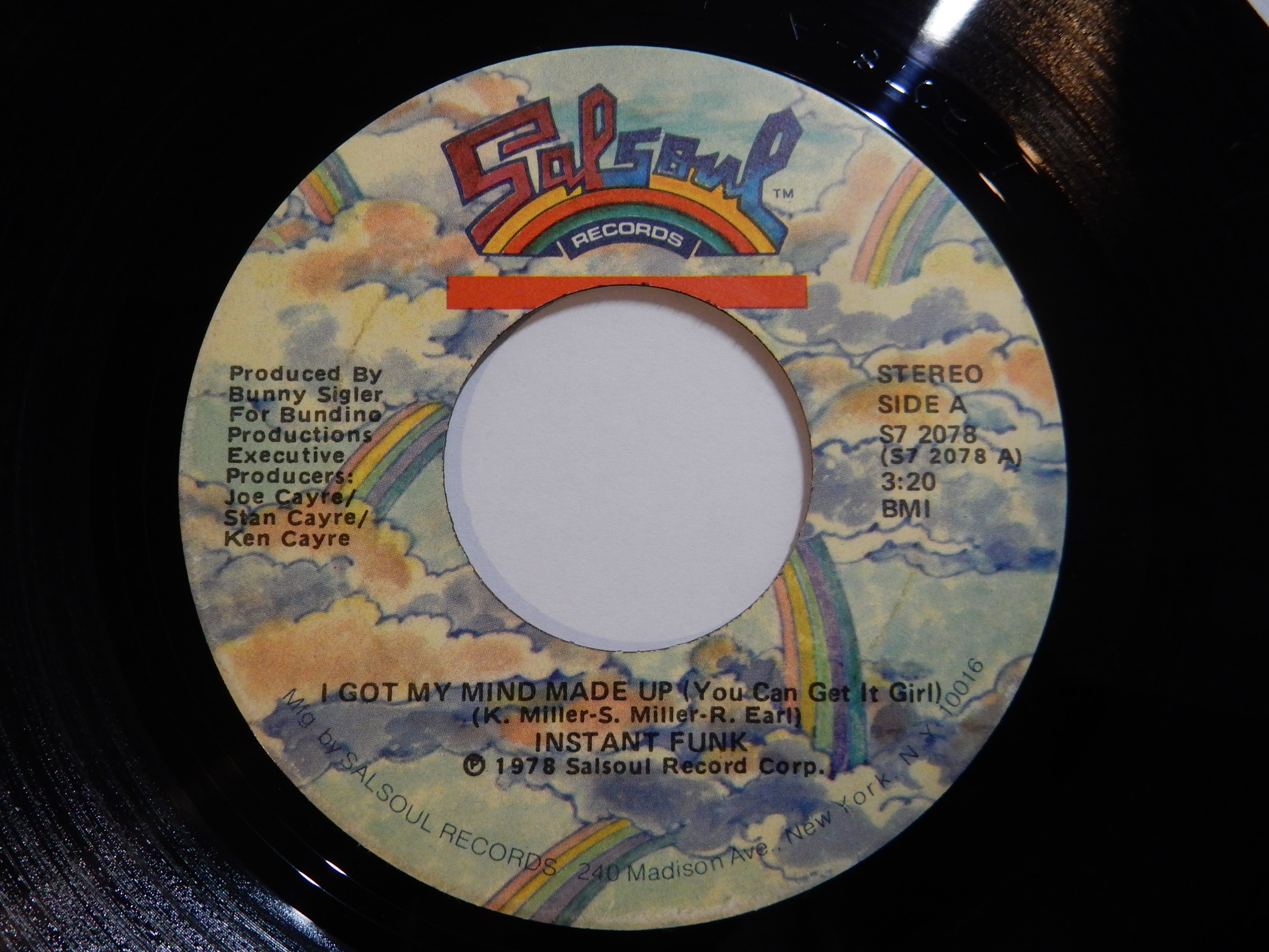 Instant Funk - I Got My Mind Made Up (You Can Get It Girl) / Wide Worl –  Solidity Records