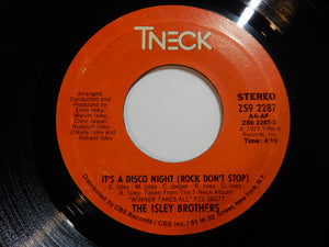 Isley Brothers - It's A Disco Night (Rock Don't Stop) / Ain't Givin' Up No Love (7inch-Vinyl Record/Used)