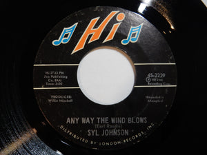 Syl Johnson - We Did It / Any Way The Wind Blows (7inch-Vinyl Record/Used)