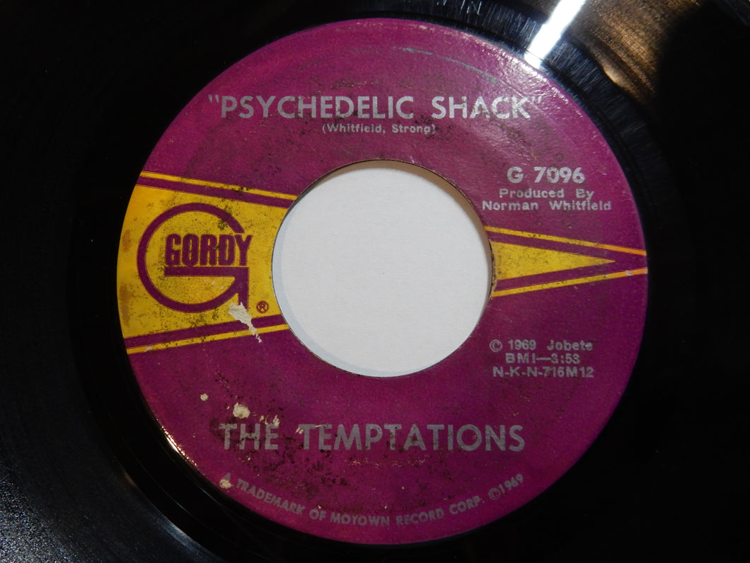 Temptations - Psychedelic Shack / That's The Way Love Is (7inch-Vinyl Record/Used)