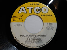画像をギャラリービューアに読み込む, Persuaders - Thin Line Between Love &amp; Hate / Thigh Spy (7inch-Vinyl Record/Used)
