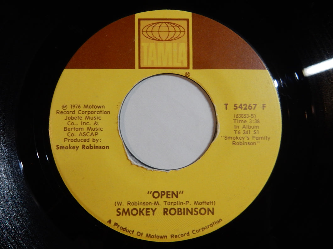Smokey Robinson - Open / Coincidentally (7inch-Vinyl Record/Used)