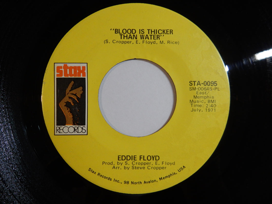 Eddie Floyd - Blood Is Thicker Than Water / Have You Heard The Word (We Should Be In Love) (7inch-Vinyl Record/Used)