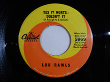 画像をギャラリービューアに読み込む, Lou Rawls - Dead End Street / Yes It Hurts - Doesn&#39;t It (7inch-Vinyl Record/Used)
